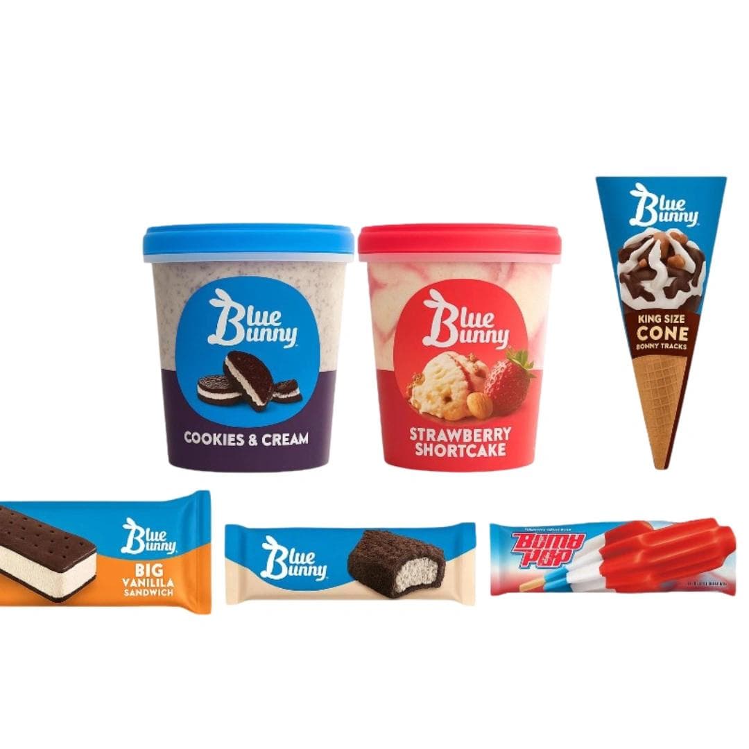 Ice Cream section in Hi Market Convenience Store