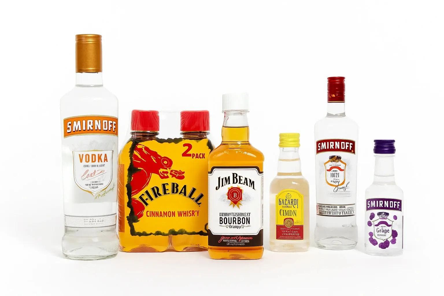 Liquor section in Hi Market Convenience Store