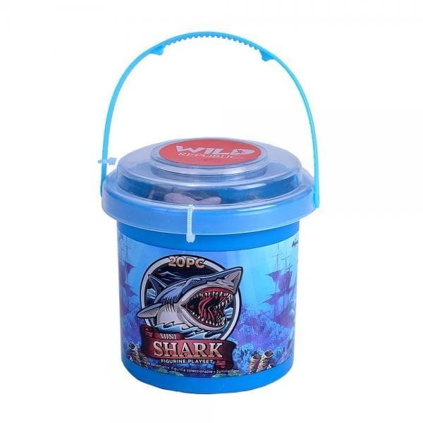 Product Image of Wild Republic Bucket Mini Shark Figurines
