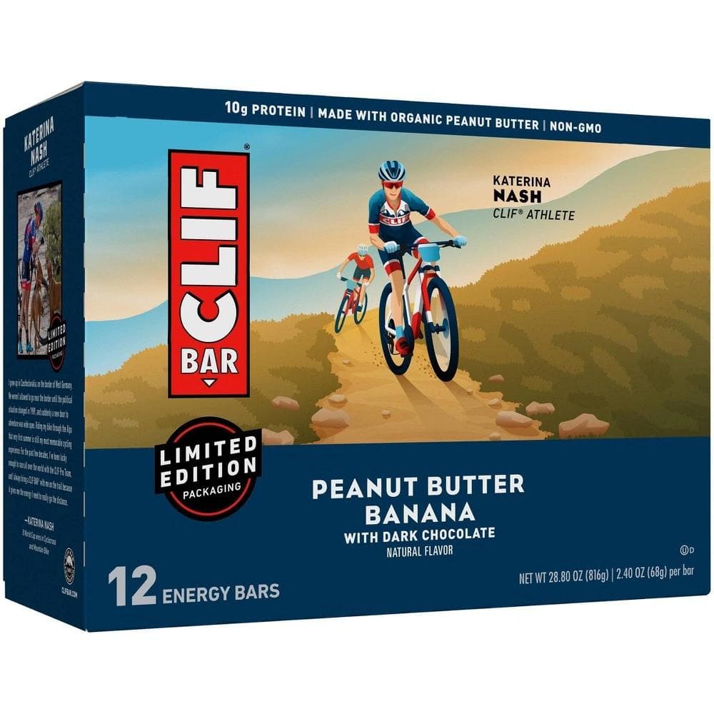 Product Image of Clif Bar 432888 Peanut Butter Banana with Dark Chocolate Energy Bar