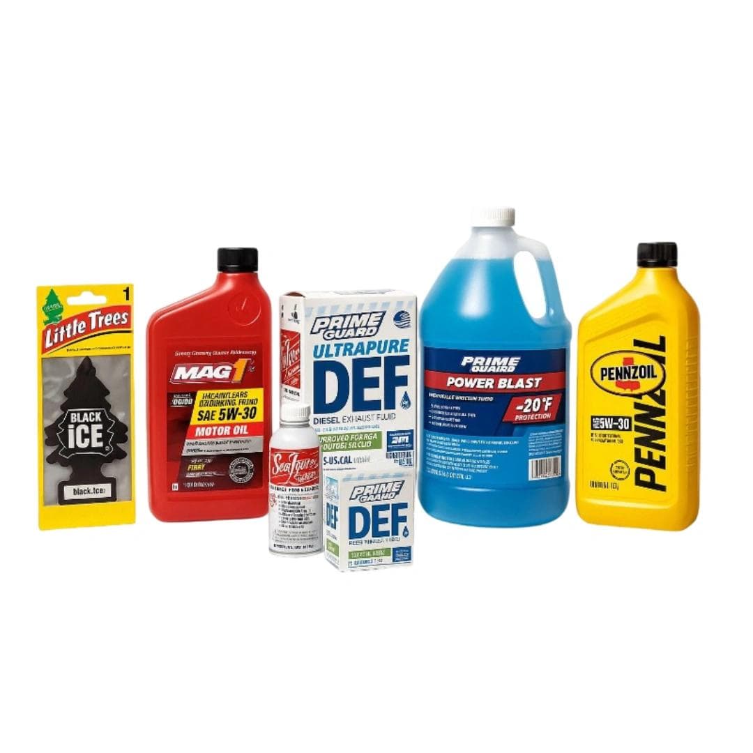 Automotive section in Hi Market Convenience Store