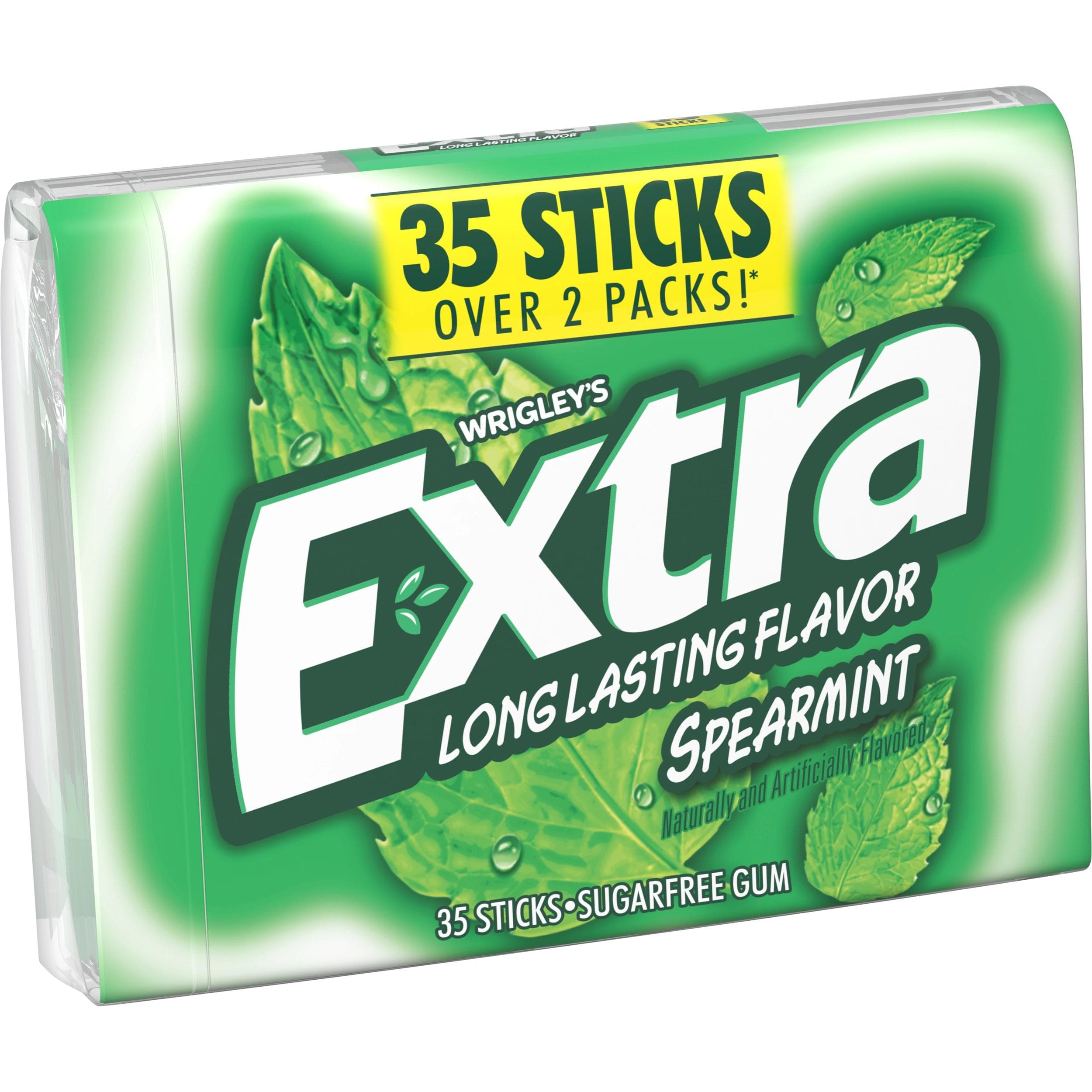 Product Image of Extra Spearmint Sugar Free Chewing Gum