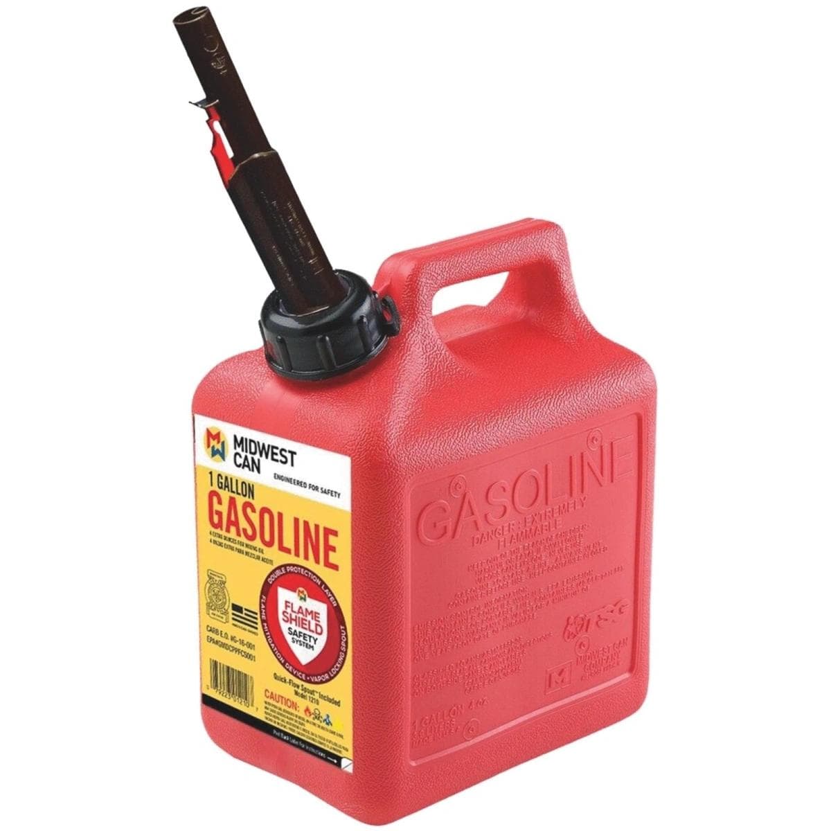 Product Image of Midwest Can Quick Flow Spout HDPE Gas Can 1 Gal